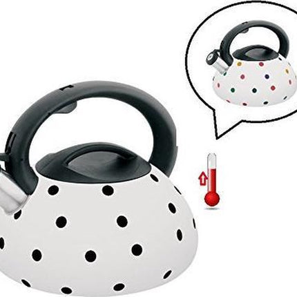 Klausberg KB-7074 Flötenkessel - 3L - Edelstahl - alle Herdarten