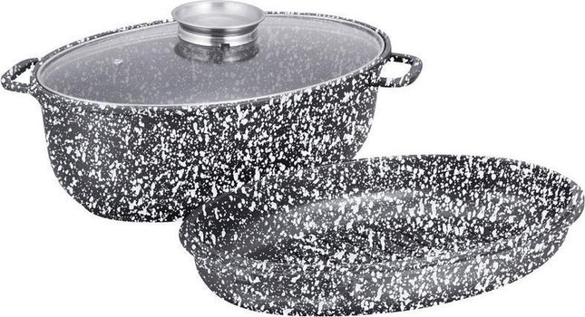 Klausberg Bratentopf - mit Deckel - 8L