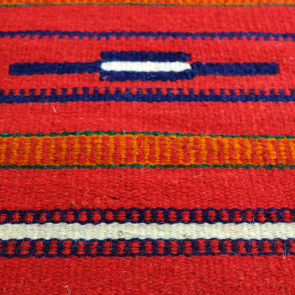 Handgewebter Kelim-Teppich / Teppich – 100% Wolle Kelim – 60x80cm – Beduinen
