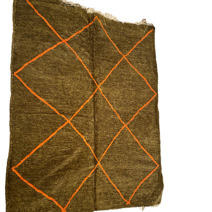 Flachgewebter Kelim-Teppich 130 x 100 cm