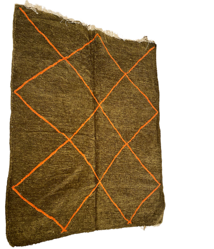 Tapis kilim tissé à plat 130 x 100 cm