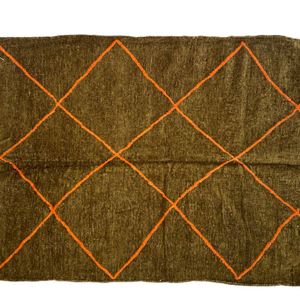 Flachgewebter Kelim-Teppich 130 x 100 cm