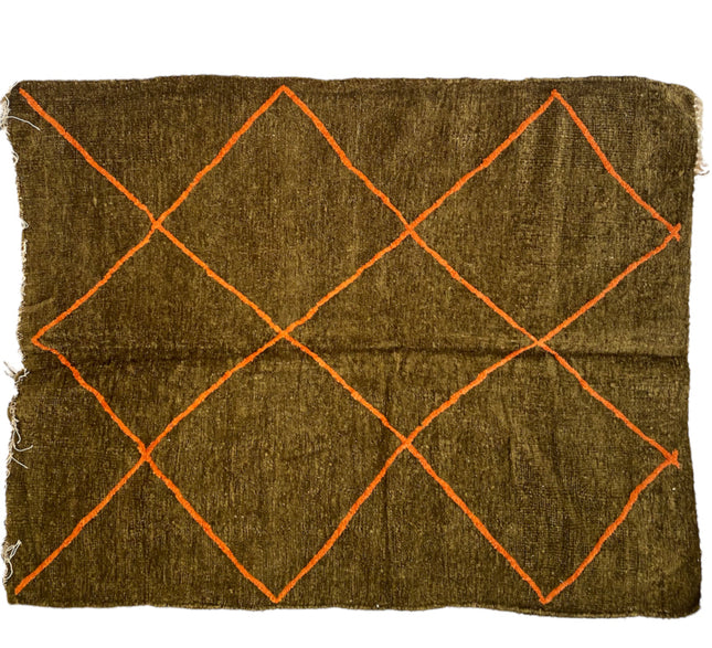 Flachgewebter Kelim-Teppich 130 x 100 cm