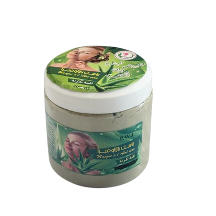 Marokkanische grüne Tonerde-Maske mit Aloe Vera