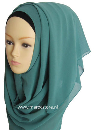 Hoofddoek Crepe (Ovaal)