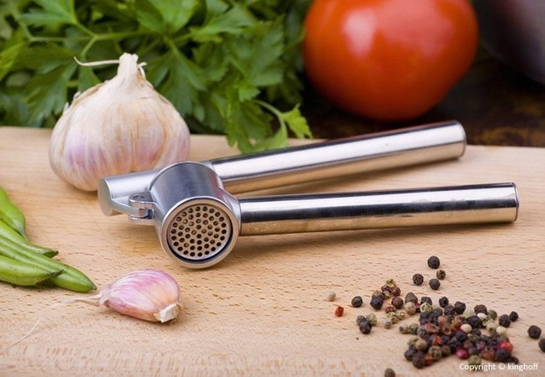 Garlic press - Stainless steel 9