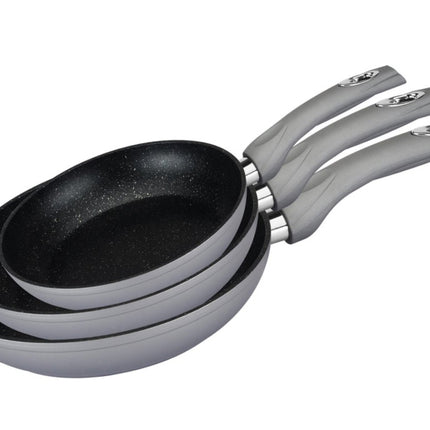 Pfannen-Set, 3-teilig, Silber