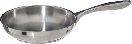 Bratpfanne - Für alle Kochfelder/Herde geeignet - Silber - Ø 24 cm