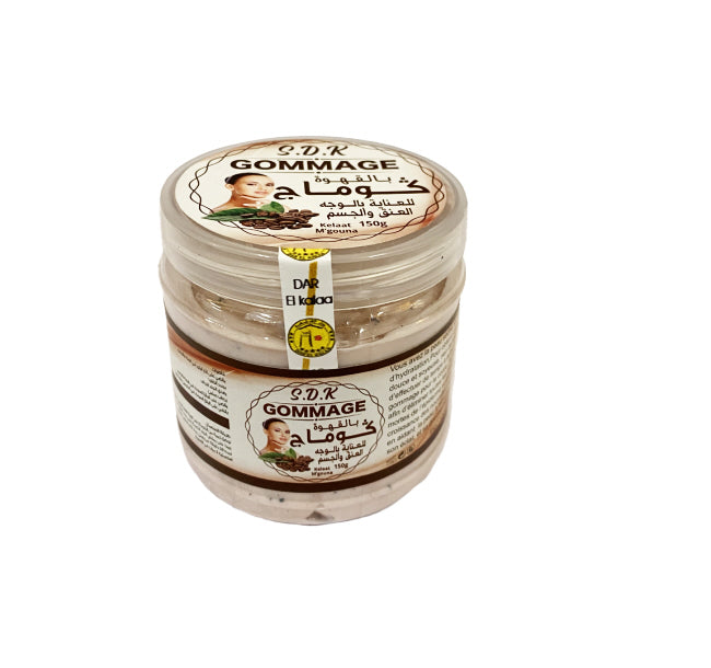 Coffee-based scrub