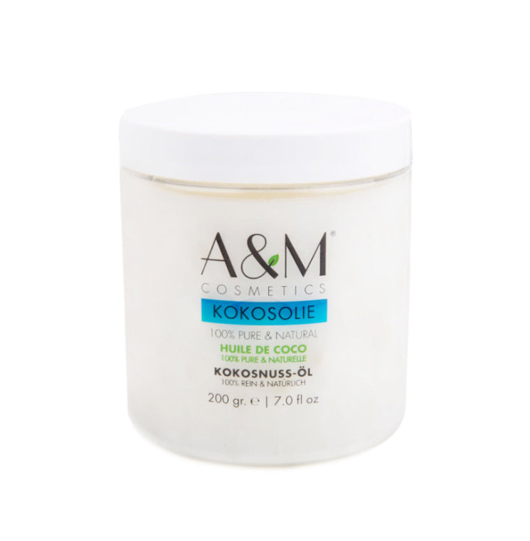 Huile de noix de coco naturelle 200 grammes