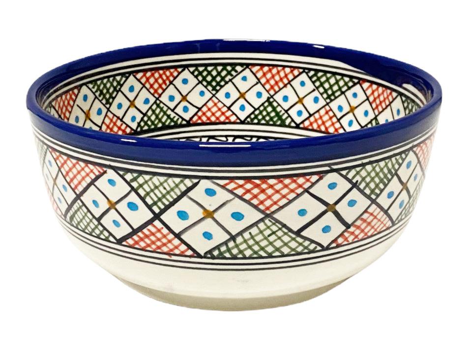 Moroccan ceramic bowl Fes 20 cm