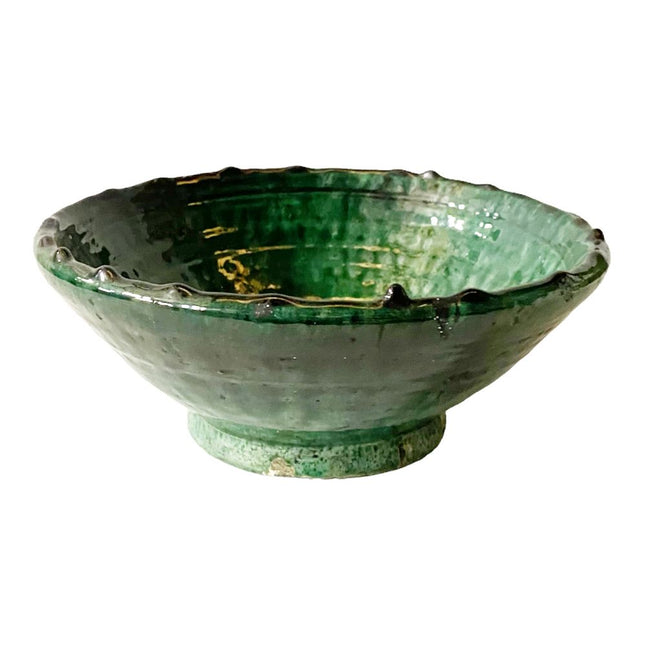 Tamegroute Keramikschale – Grün – Ø 19 cm