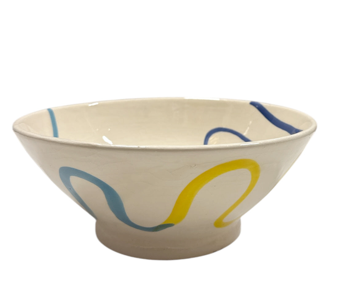 Bol marocain peint à la main - 20 cm - couleurs vives