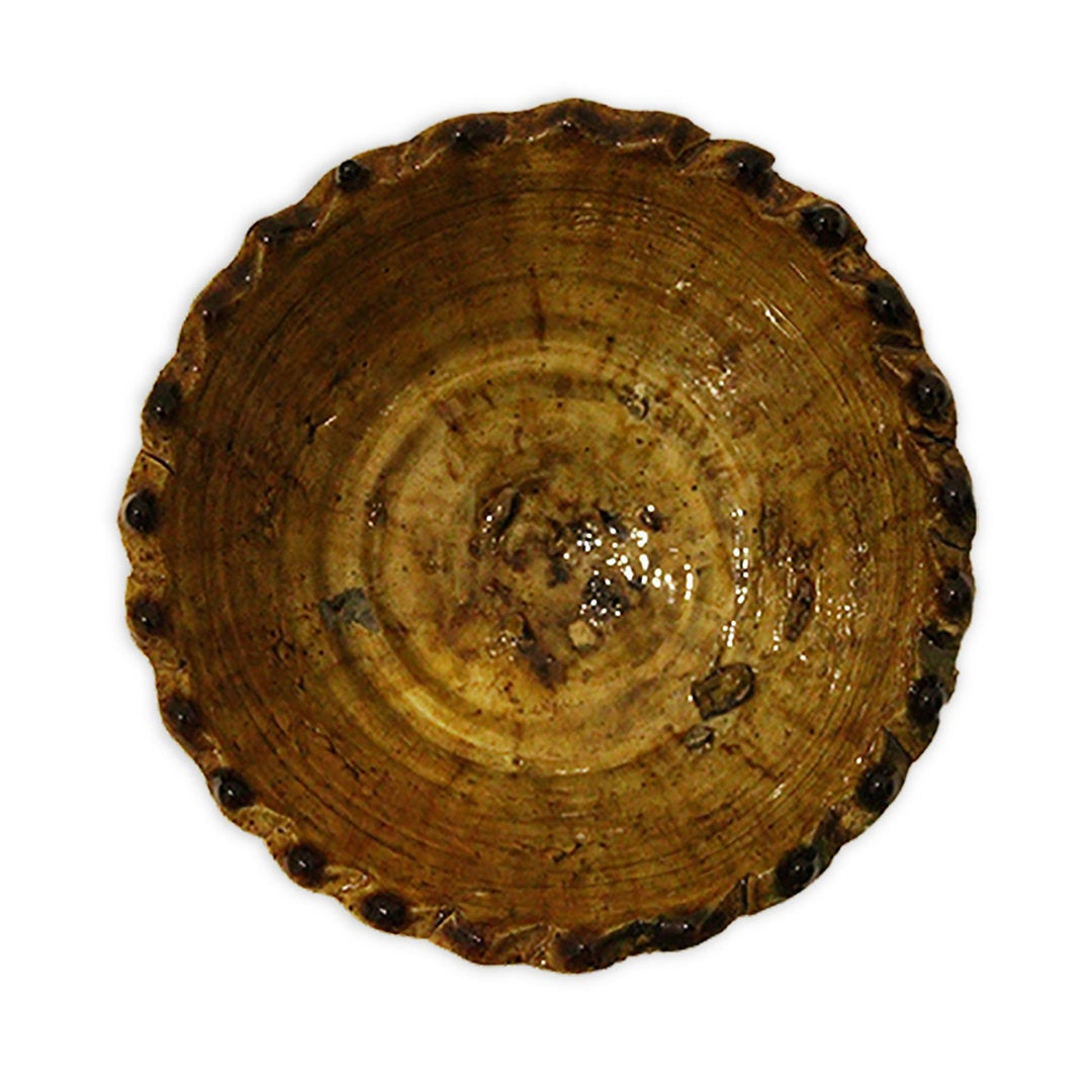 Bol en céramique Tamegroute sur pied Ø 25 cm