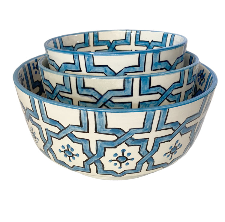 Handmade Moroccan ceramic bowl