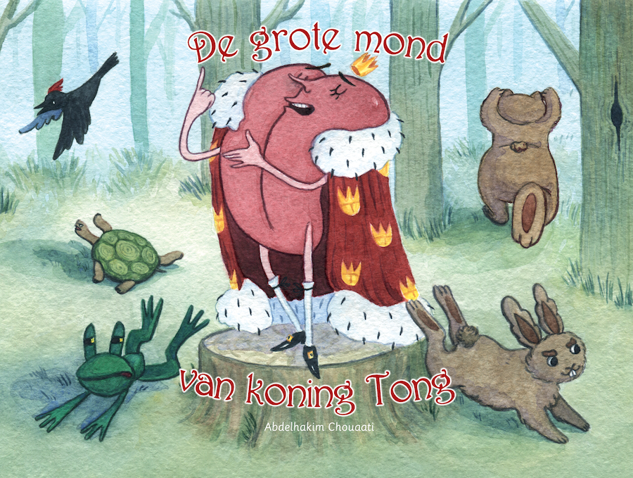 The king's big mouth tongue