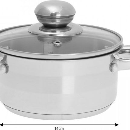 Kochtopf mit Deckel - Ø 14 cm