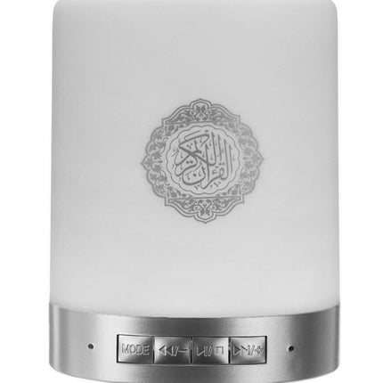 Koran Touch Lampe Tragbarer Lautsprecher Silber