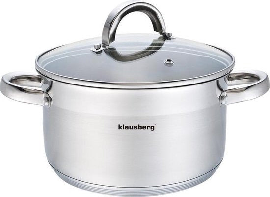 Klausberg - Kochtopf mit Deckel - 7,0L - Ø26 cm
