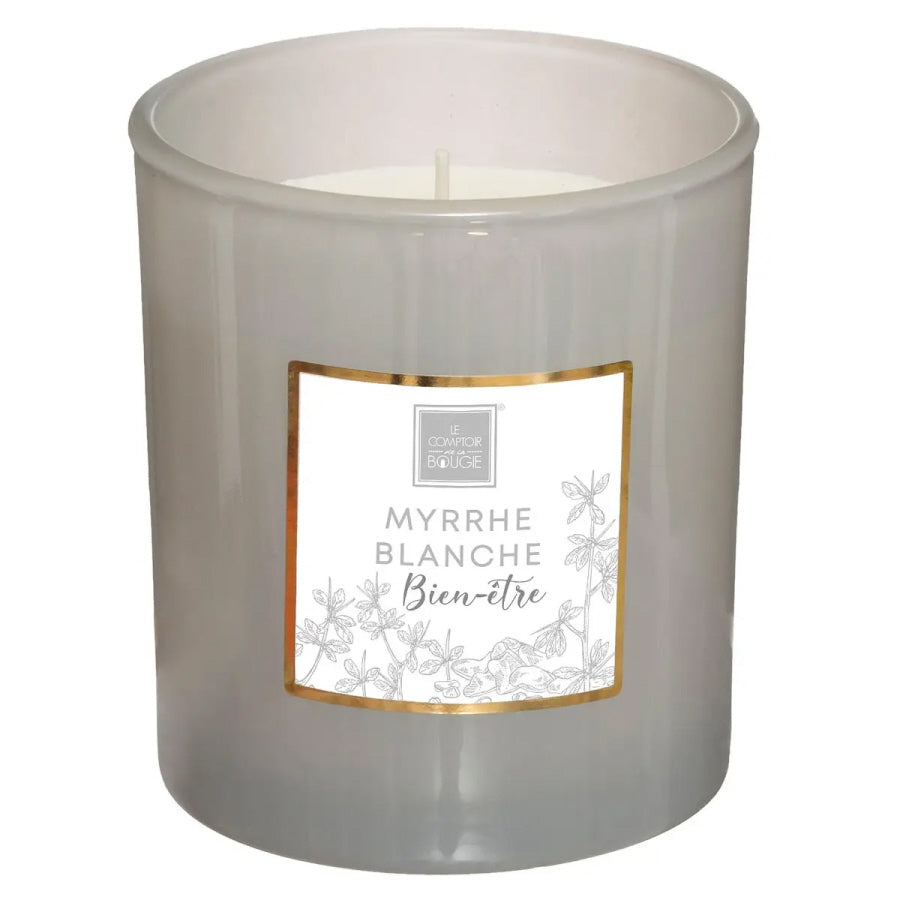 Mael Myrrh Scented Candle Light Grey