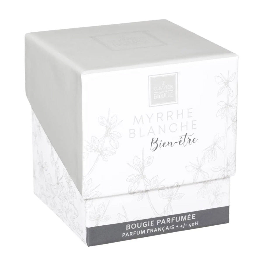 Mael Myrrh Scented Candle Light Grey