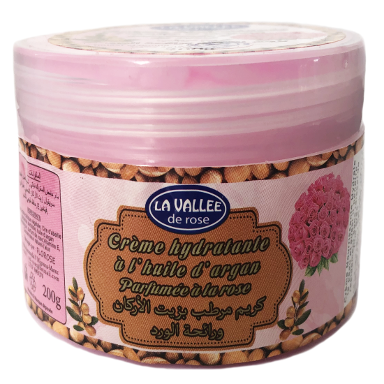 Hydrating Cream with argan and rose oil