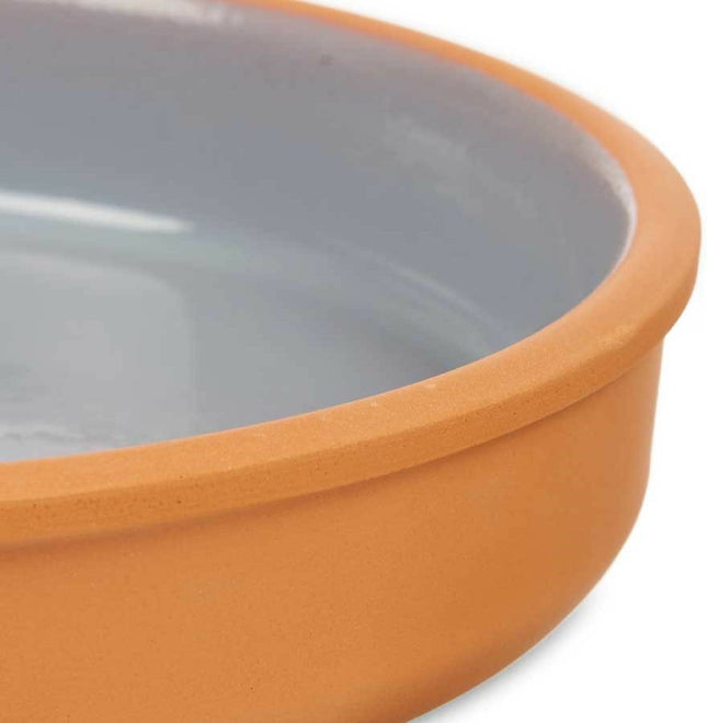 La Dehesa - Tapas-hapjes serveren-oven schaal terracotta-grijs 23x4 cm