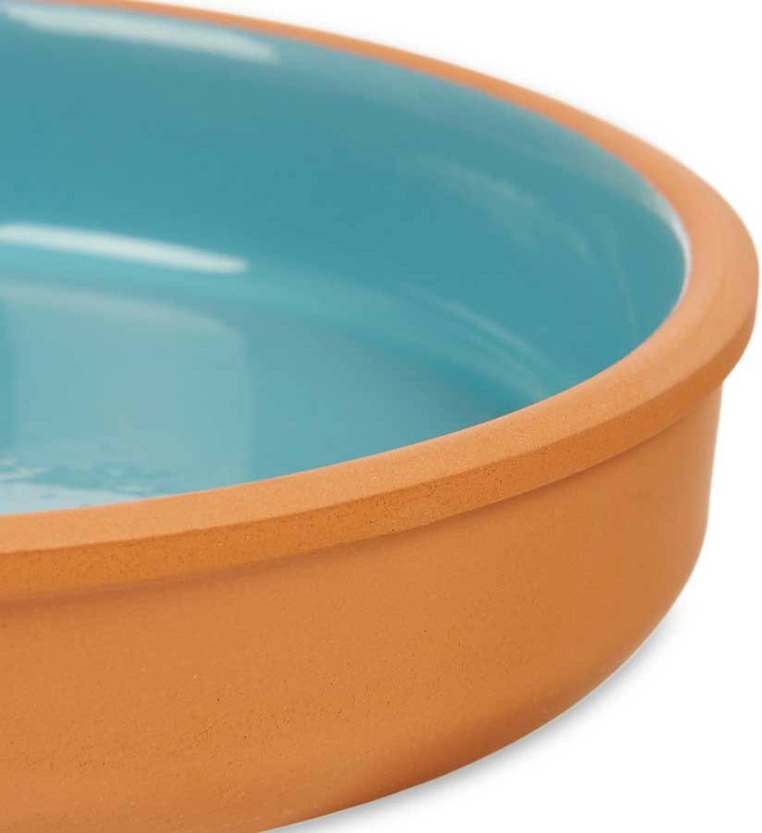 La Dehesa ovenschaal terracotta blauw – ronde tapasschaal, Ø 23 x 4 cm – foto 3