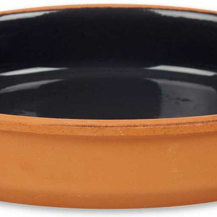 La Dehesa – Tapas – Servierplatte – Ofenform Terrakotta – schwarz 23x4 cm