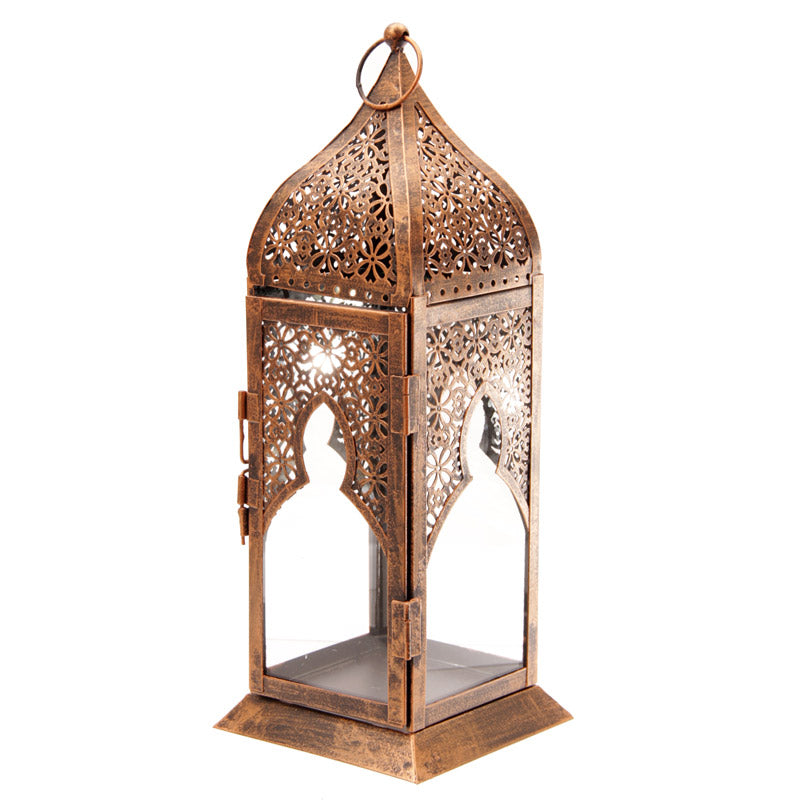 LANTERNE STYLE MAROCAIN EN MÉTAL