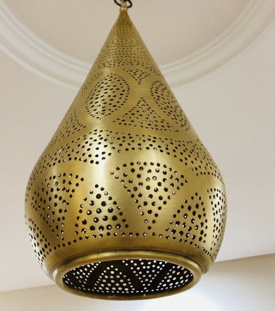 Suspension filigrane orientale Elegance Gold