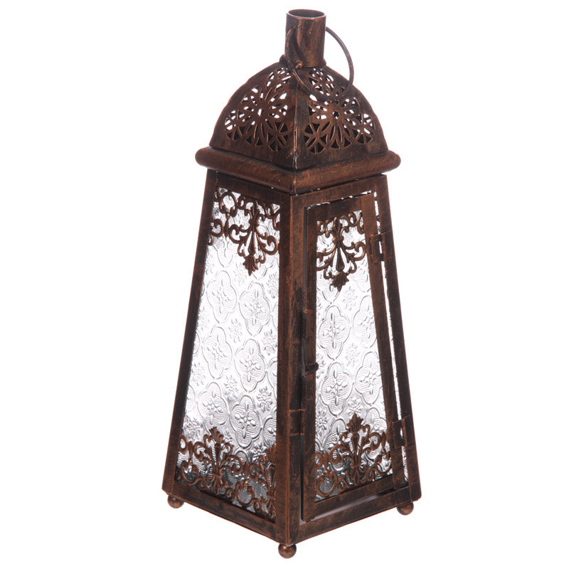 LANTERNE STYLE MAROCAIN EN MÉTAL