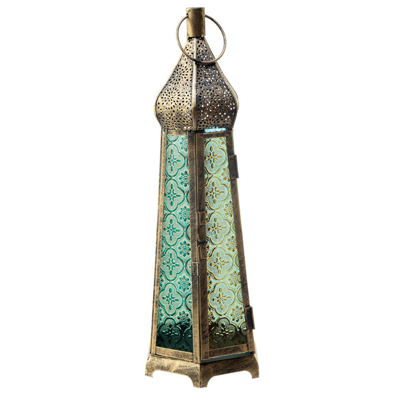 Tall Metal and Glass Lantern Dome