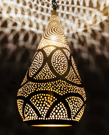 Suspension filigrane orientale Elegance Gold