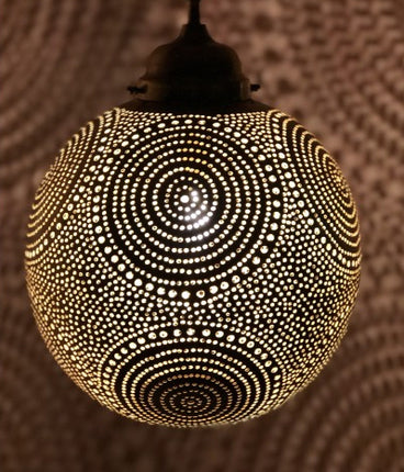 Oosterse hanglamp filigrain bol