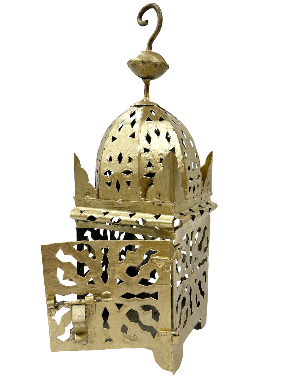 Moroccan Lantern Black classic gold
