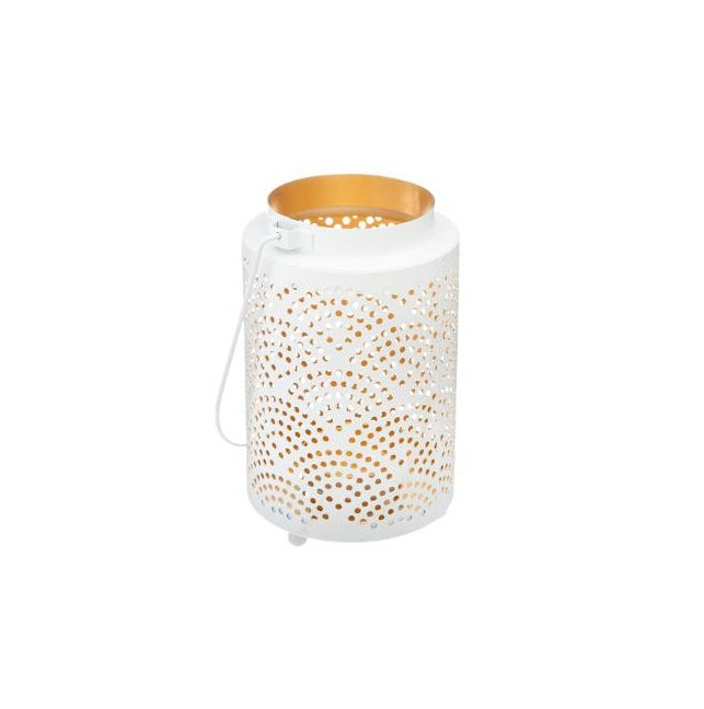 Lanterne cylindrique en métal