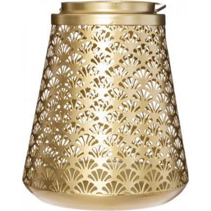 Metalloptik Laterne 19,5cm