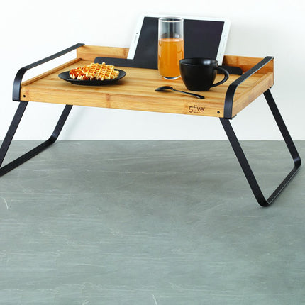 Frühstück im Bett - Laptoptischchen - Serviertablett Nera 51 x 38 cm