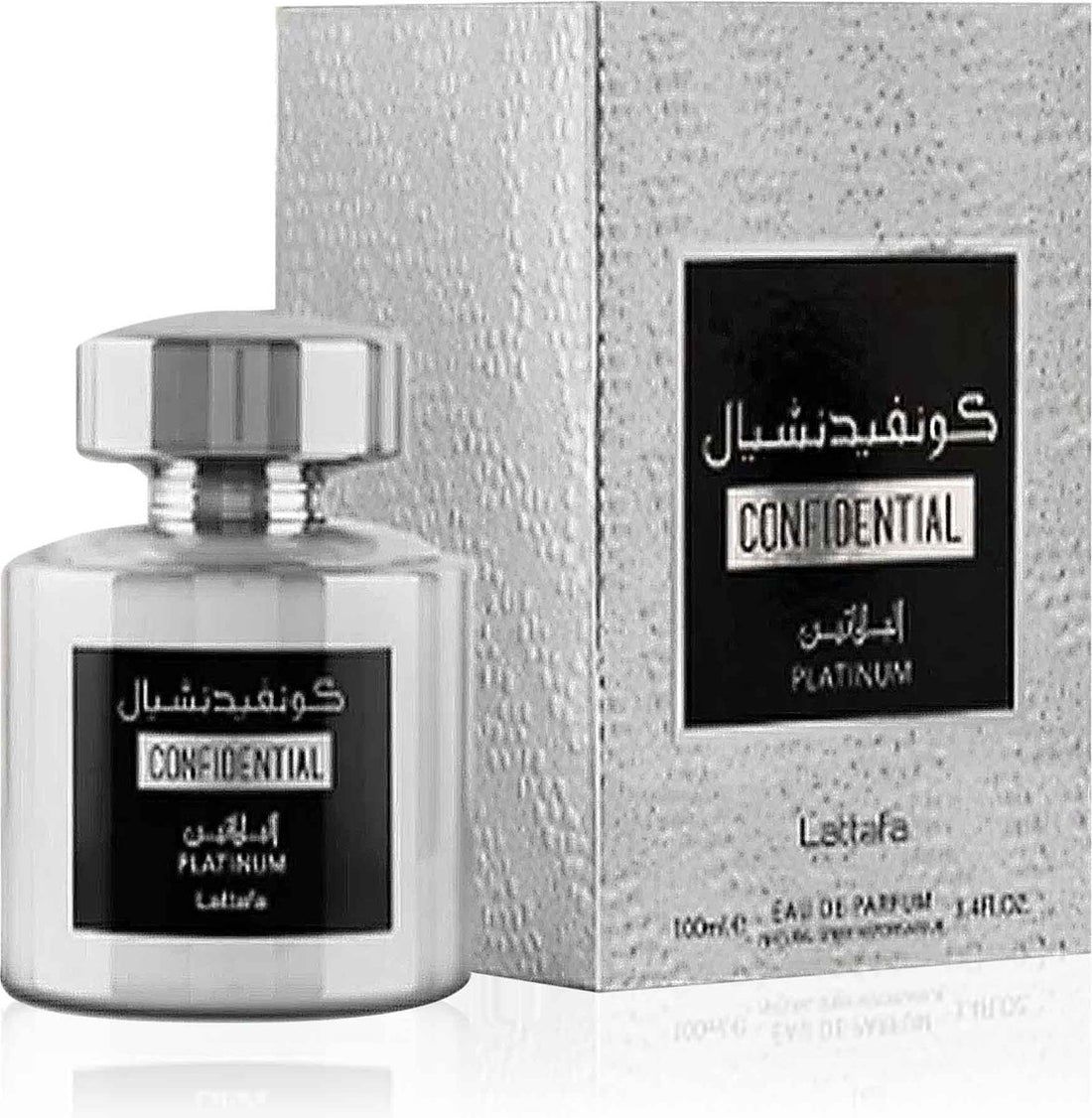 Men's perfume EDP Lattafa 100 ml Confidential Platinum