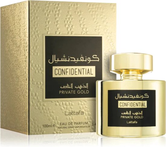 Lattafa - Confidential Private Gold eau de parfum 100 ml