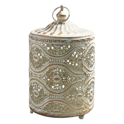 LED lantaarn - Kaarshouder – 14x9x9cm
