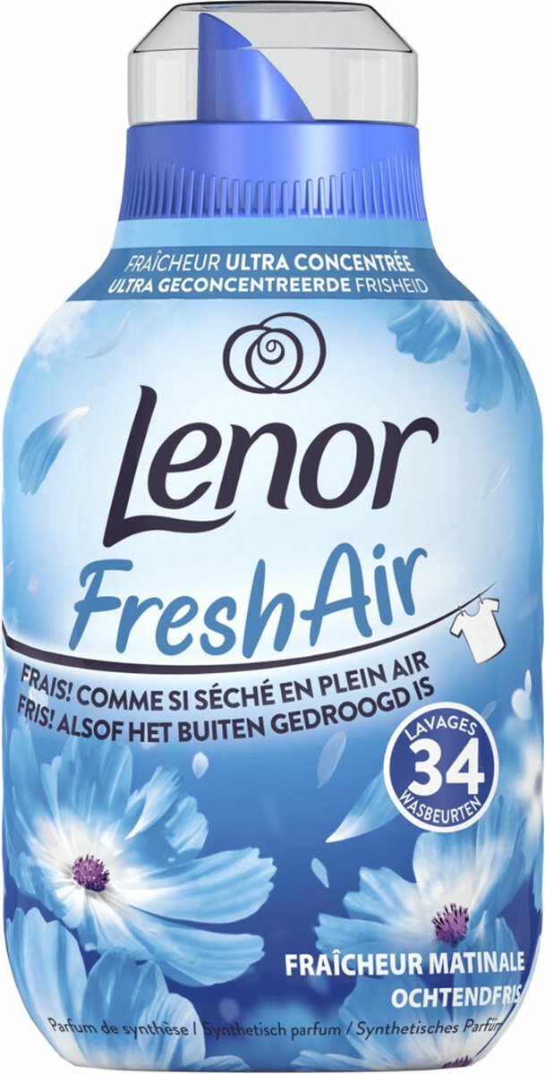 Lenor Fabric Conditioner Fresh Air Morning Fresh 476 ml