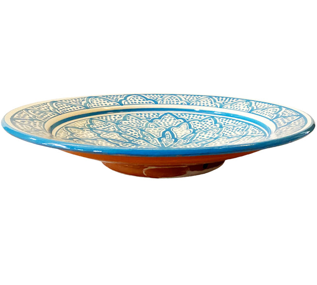 Handbeschilderde Marokkaanse schaal ø35 cm