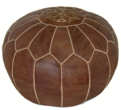 Marokkanischer Pouf Taupe