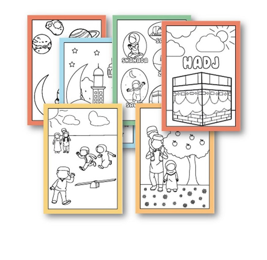 Little Muslim Coloring Book