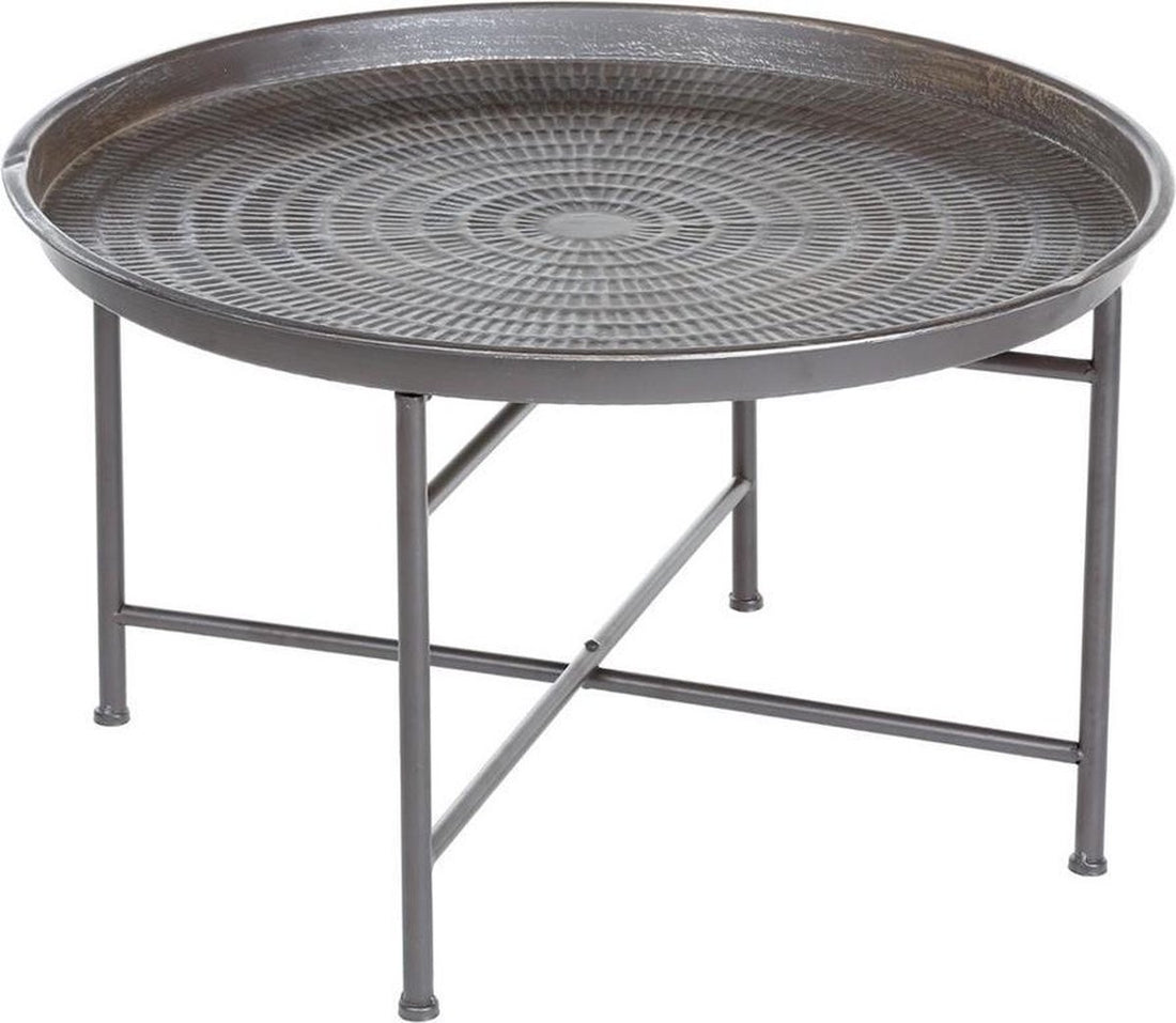 Living Coffee Table Dark Grey - Ø 65 cm