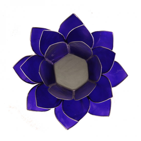 Lotus atmosphere light indigo silver rim