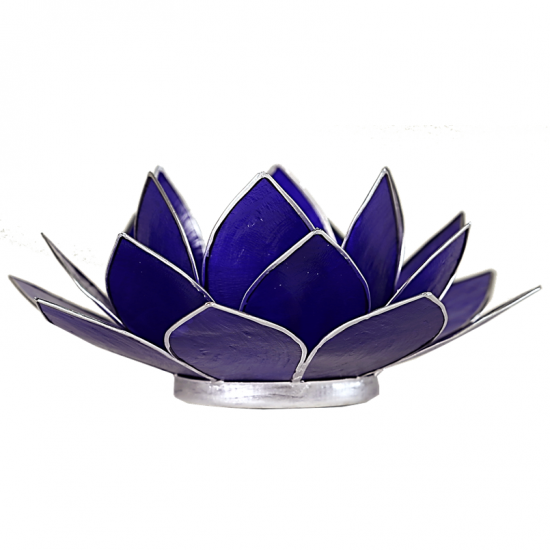 Lotus atmosphere light indigo silver rim