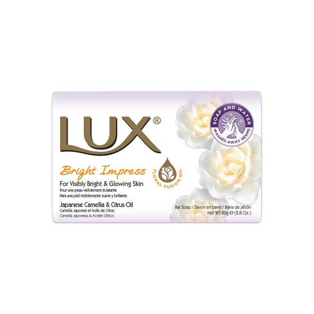 LUX WHITE IMPRESS SEIFE 80 GRAMM - Seifenstück